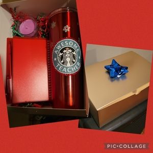 Teacher christmas gift set